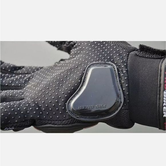 PRO-BIKER Motorcycle Motorbike Racing Riding ATV Shock-proof Full Finger Gloves - Picture 11 of 11